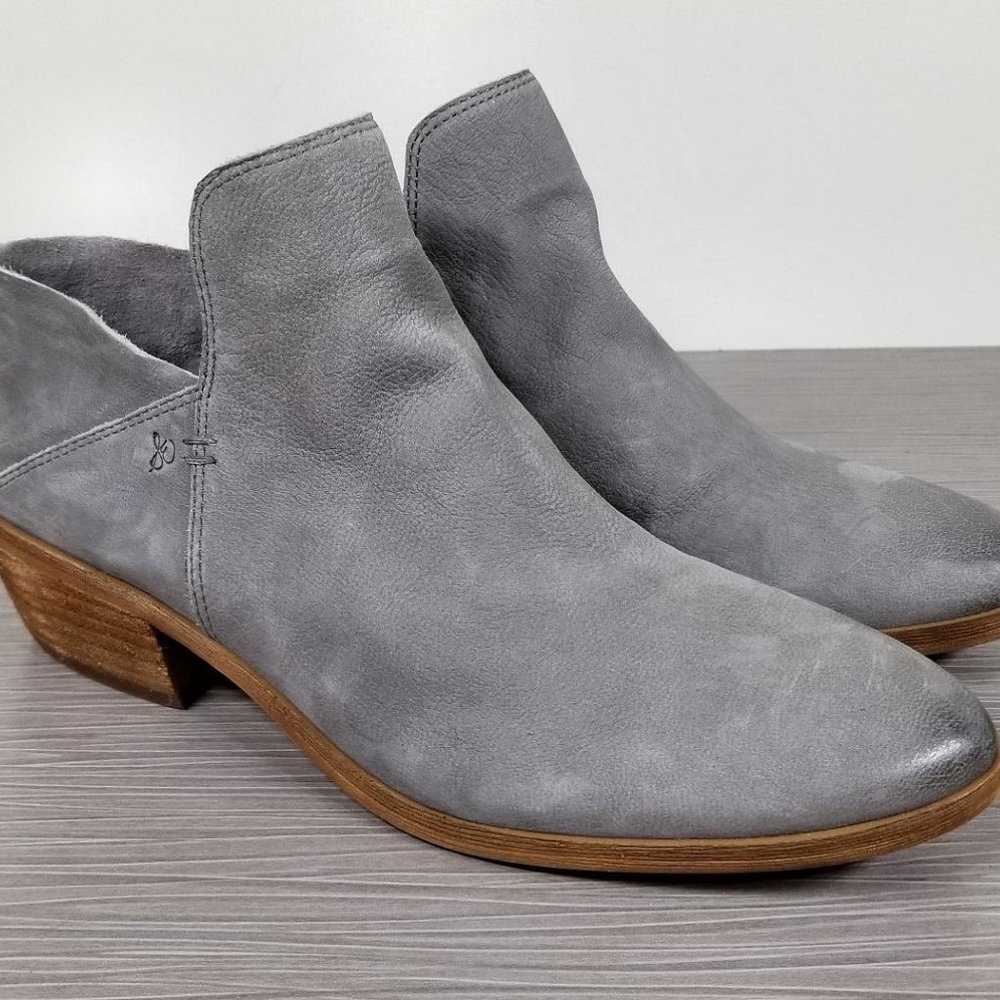 Sam Edelman Prentice Convertible Ankle Boot, Grey Leather, Womens Sizes 6 & 7 - Picture 3 of 9